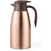 SSAWcasa Coffee Carafes 68oz Stainless Steel Insulated Coffee Dispenser, 12 Hours Hot&24 Hours Cold (Gold)